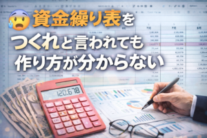 資金繰り表の作り方がわからない
